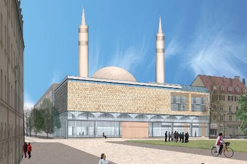 So könnte sie aussehen: Modell für Moschee in Sendling