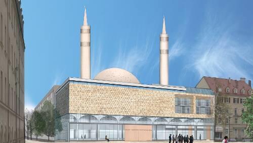So könnte sie aussehen: Modell für Moschee in Sendling So könnte sie aussehen: Modell für Moschee in Sendling