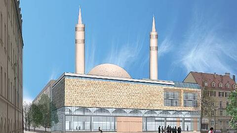 So könnte sie aussehen: Modell für Moschee in Sendling