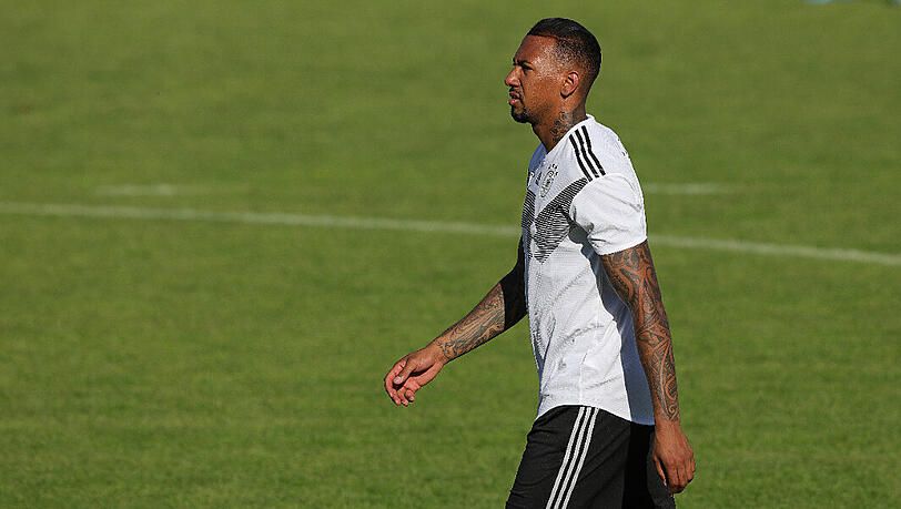 Schuftet im WM-Trainingslager für sein Comeback: Bayern-Profi Jérôme Boateng. Schuftet im WM-Trainingslager für sein Comeback: Bayern-Profi Jérôme Boateng.