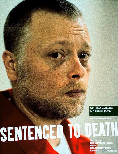 "Sentenced To Death": Toscani lichtete Menschen ab, die auf die Vollstreckung ihres Todesurteils warteten.