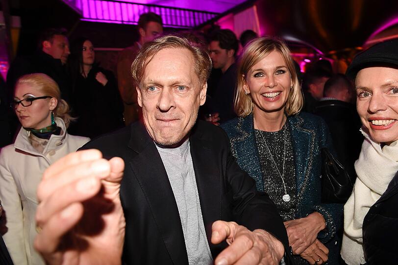 Sie adelten die P1-Party: Marco von Pfetten und Frau Andrea
