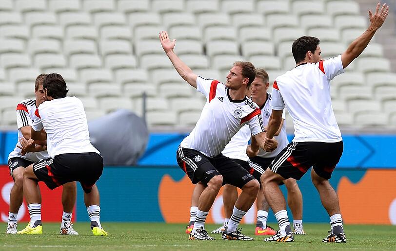 Die Bilder vom Abschlusstraining der DFB-Elf.