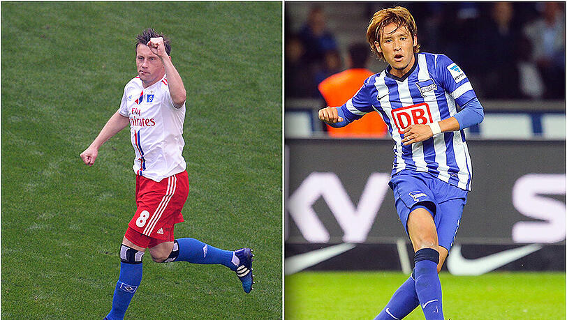 Mögliche Neuzugänge für die Löwen? Ivica Olic (l.) und Hajime Hosogai. Mögliche Neuzugänge für die Löwen? Ivica Olic (l.) und Hajime Hosogai.