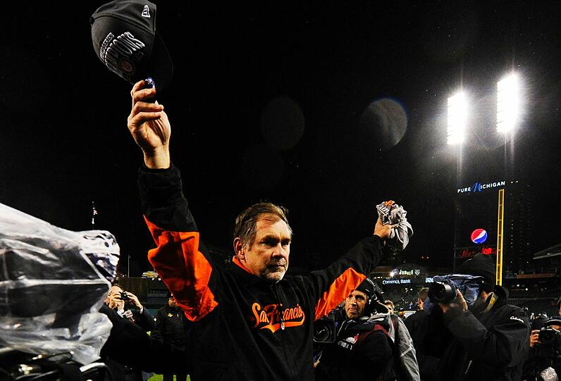 Jubel in San Francisco: Die Giants haben in der Nacht auf Montag zum siebten Mal die World Series gewonnen.