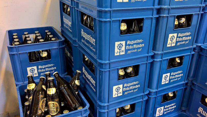 Die Münchner Brauerei Augustiner möchte eine neue Abfüllanlage bauen.  (Symbolbild)