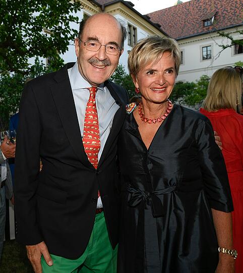 Fritz von Thurn und Taxis mit Fürstin Gloria
