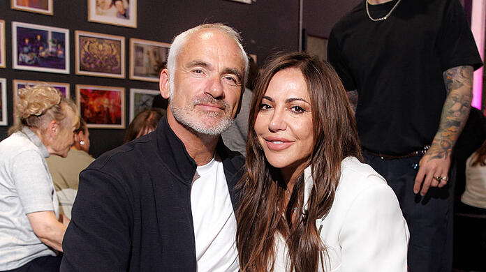 Simone Thomalla mit ihrem Partner René.