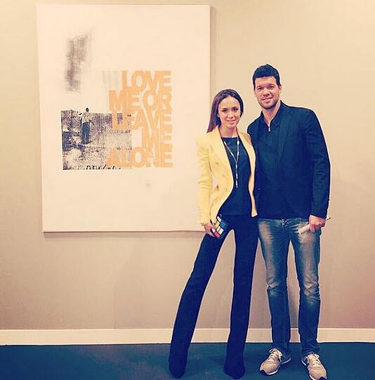 Natacha Tannous und Michael Ballack