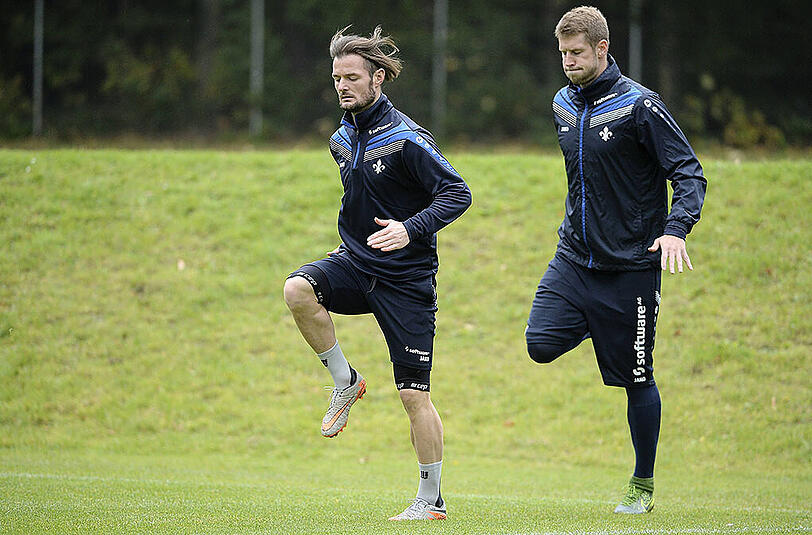 Marcel Heller (links) und Slobodan Rajkovic.