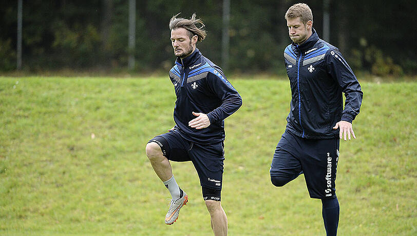 Marcel Heller (links) und Slobodan Rajkovic. Marcel Heller (links) und Slobodan Rajkovic.