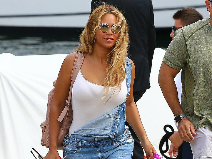 Beyoncé gastiert derzeit in Beaulieu-sur-Mer in Frankreich
