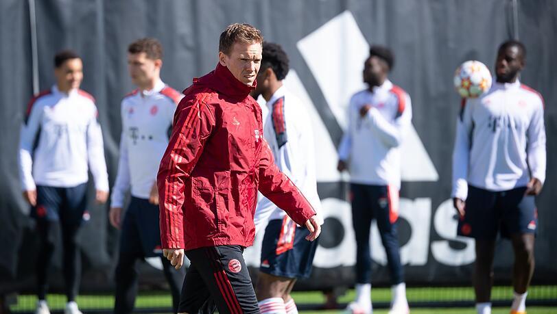 Bayern-Trainer Julian Nagelsmann will sein Team von der Leine lassen.