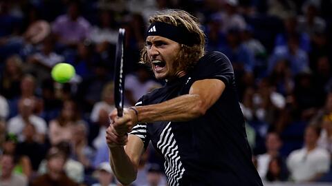 Alexander Zverev hat bei den US Open das Achtelfinale erreicht.