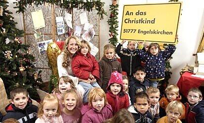 In Engelskirchen hat das Christkind Hochbetrieb, Foto: Deutsche Post