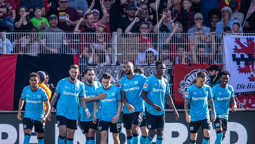 Bayer Leverkusen steht kurz vor der Bundesliga-Meisterschaft.