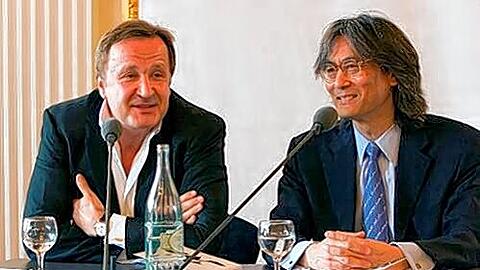 Der Schein trügt: Zwischen Kent Nagano und Nikolaus Bachler weht oft ein eisiges Lüftchen.