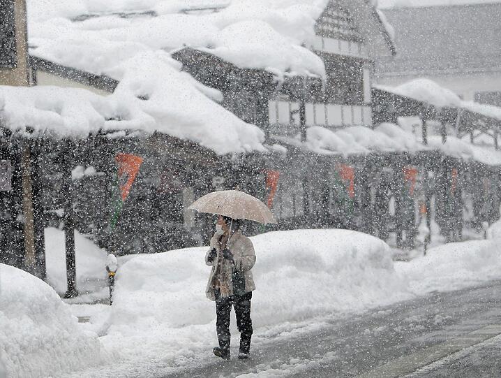 ... und es schneit immer weiter.