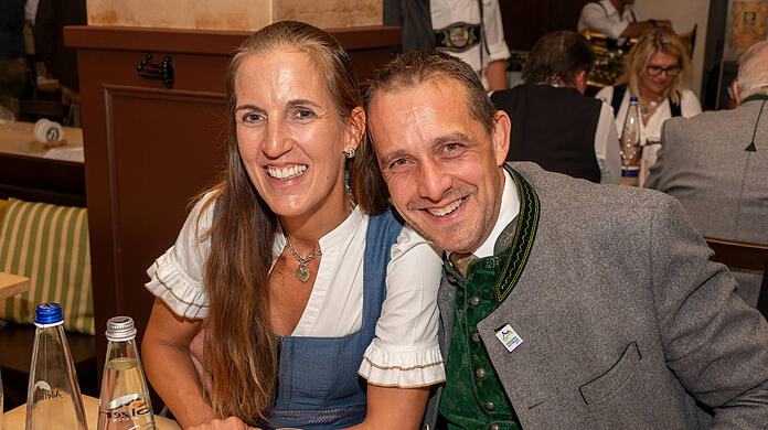 Alexander Egger mit seiner Frau Kathrin Wickenh&auml;user-Egger.