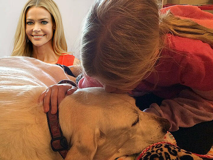 Die Tochter von Denise Richards verabschiedet sich von Familienhund Wally