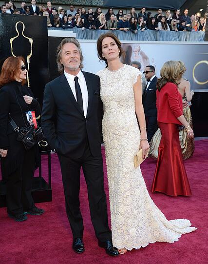 Don Johnson mit seiner Frau Kelley Phleger