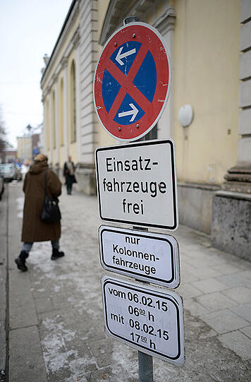 Bilder von der Sicherheitskonferenz 2015: Auch in diesem Jahr werden wieder etliche Polizisten für die Sicherheit in München sorgen. 3.700 Beamte werden im Einsatz sein, daneben gibt es noch etliche weitere Sicherheitsmaßnahmen. (Archivbild)