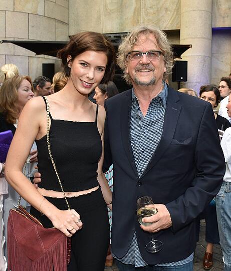 Martin Krug und seine Freundin Julia Trainer