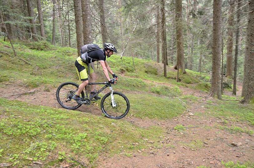 Mit dem Mountainbike kann man sich sehr gut auf die Skisaison vorbereiten.