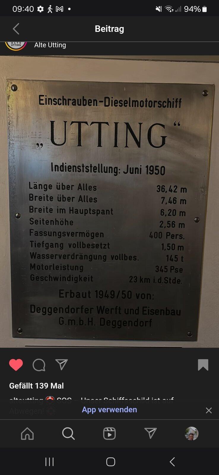 Dieses Schild wurde abgeschraubt und mitgenommen. Dieses Schild wurde abgeschraubt und mitgenommen.