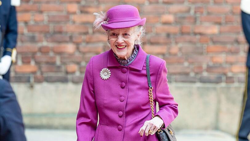 Vor zwei Wochen war K&ouml;nigin Margrethe in Stockholm noch guter Dinge.