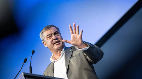 Ministerpr&auml;sident Markus S&ouml;der (CSU).