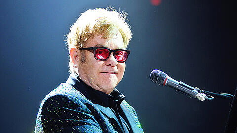 Elton Johns Wohnzimmer-Konzert war ein Erfolg.