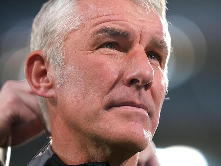 Hannovers Trainer Mirko Slomka war nach der 0:4-Niederlage gegen Nürnberg bedient.