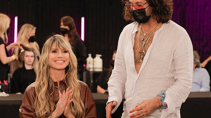 Heidi Klum freut sich aufs Umstyling - im Gegensatz zu einigen ihrer Kandidatinnen.