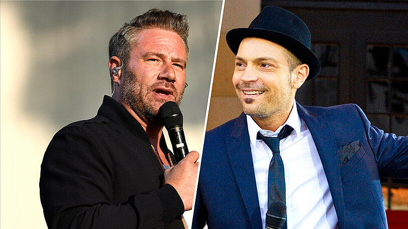 Sasha (l.) und Roger Cicero nahmen gemeinsam an der ersten Staffel von "Sing meinen Song" teil