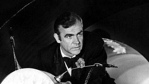Sean Connery in "James Bond 007 - Diamantenfieber" aus dem Jahr 1971.