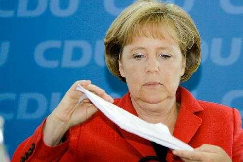 Dramatisiert sie die wirtschaftliche Lage? Angela Merkel.