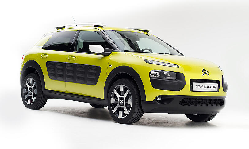 Der im September debütierende Citroen Cactus macht vieles anders als herkömmliche Autos - technisch wie optisch