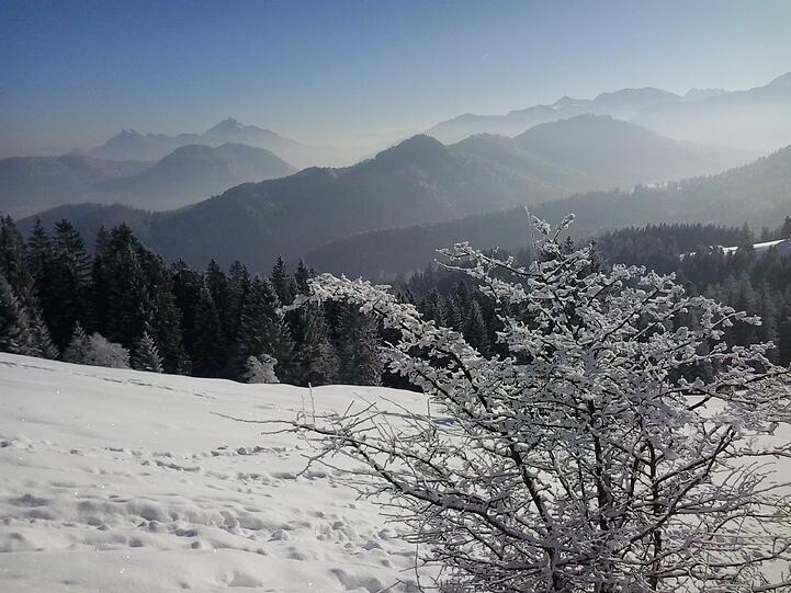 Schneefotos von AZ-Reporter Rudolf Huber