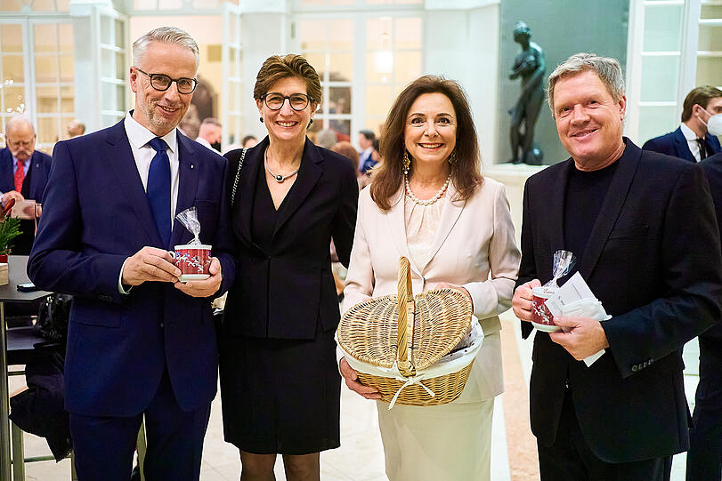 Bernd Döpke, Ilka Horstmeier, Uschi Daemmrich von Luttitz und Jochen Horstmeier