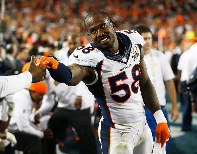 Die Denver Bronocs sind zum dritten Mal Super-Bowl-Champion geworden. Die Bilder der Feier.