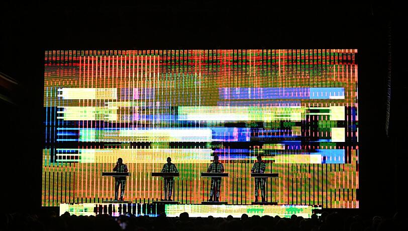 Spektakul&auml;re Graphik: Kraftwerk im Zenith