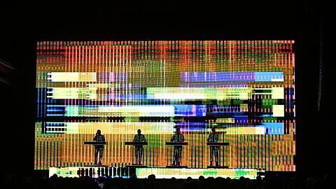 Spektakul&auml;re Graphik: Kraftwerk im Zenith