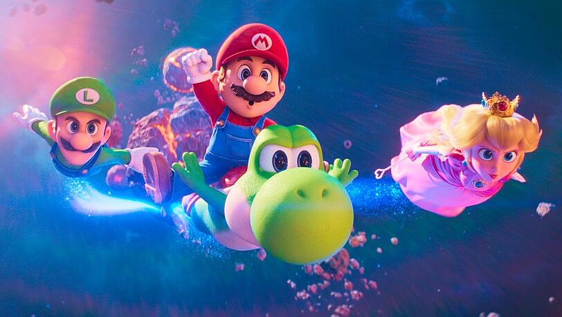 "Der Super Mario Galaxy Film" hebt richtig ab.