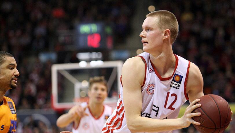 Bayerns Robin Benzing - stark gegen Ludwigsburg. Bayerns Robin Benzing - stark gegen Ludwigsburg.