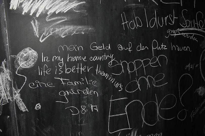Oder einfach mal das Geld auf den Putz hauen.