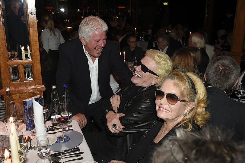 Thomas Stein mit Heino und Hannelore