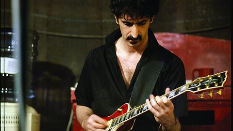 Frank Zappa, hier im New Yorker Mudd Club.