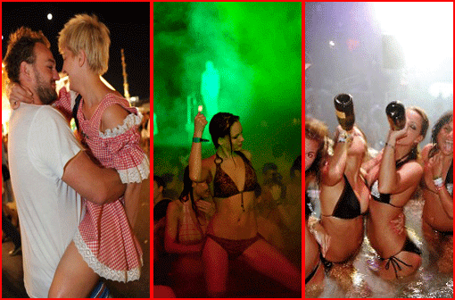 Heiße Partys in fünf Thermalbädern: Bei der "Night of Baths?" in Budapest gings im wahrsten Sinne des Wortes feucht-fröhlich her. Ungarns Hauptstadt ist bekannt für wilde Partys - aber nicht nur dort wird ausgelassen gefeiert. Egal ob Wiesn, Spring Break oder Karneval in Rio, die AZ zeigt die wildesten Partys der Welt - in Bildern!