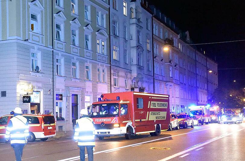 Sehen Sie hier die dramatischen Bilder zum Feuerwehreinsatz in Haidhausen.